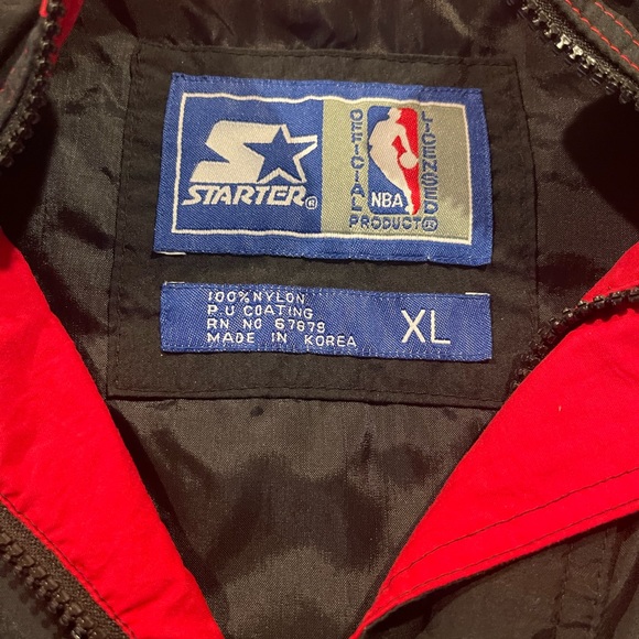 Vintage OG Chicago Bulls Starter Jacket from the 1990’s XL. Beautiful Condition - Picture 4 of 7